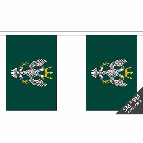 British Military Mercian BUNTING 3m 9m Military Decor Army