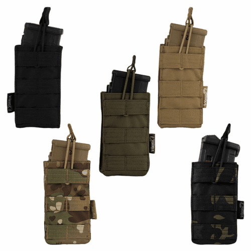 Viper Quick Release Mag Pouch Molle Ammo Holder Army Webbing Camo Airsoft
