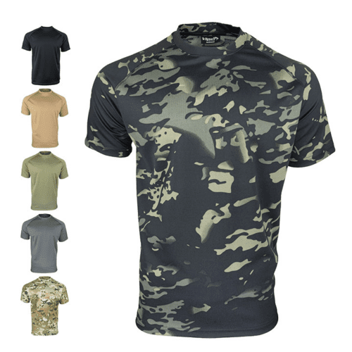 VIPER TACTICAL MESH TECH T-SHIRT MENS S-3XL WICKING STRETCH FIT SPORTS GYM TOP
