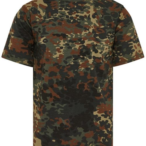 MENS ARMY T-SHIRT S-3XL FLECKTARN CAMOUFLAGE German Bundeswehr Camo