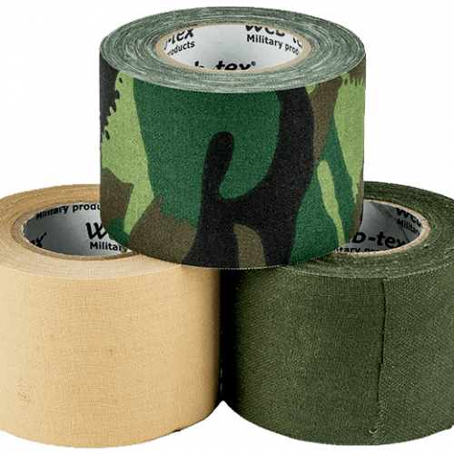 WEB-TEX 10M FABRIC TAPE ULTRA STRENGTH ADHESIVE RIFLE CONCEALMENT ARMY CAMO