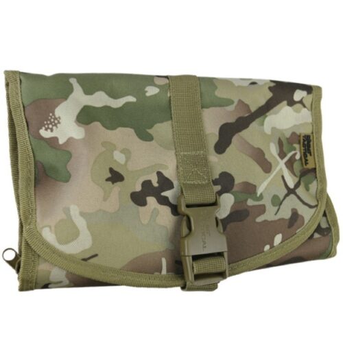 Military Wash Bag Mirror Waterproof MTP BTP Pouch British Army Cadet Field Kit