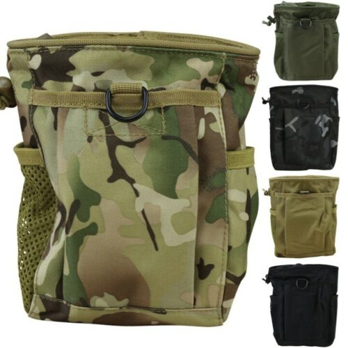 LARGE DUMP POUCH MOLLE MAGAZINE DROP BAG MAG ARMY WEBBING TACTICAL SPORTS MTP