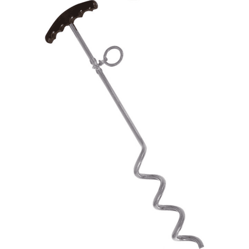 JACK PYKE DOG TETHER FIELD SPIKE HUNTING DECOY SHOOTING ANCHOR STEEL ROPE RING