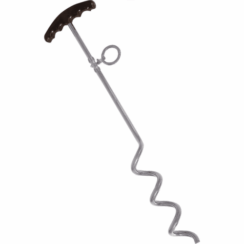 JACK PYKE DOG TETHER FIELD SPIKE HUNTING DECOY SHOOTING ANCHOR STEEL ROPE RING