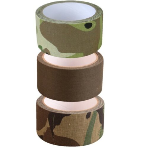 ARMY 8M FABRIC TAPE ULTRA STRENGTH ADHESIVE RIFLE CONCEALMENT AIRSOFT MTP CAMO