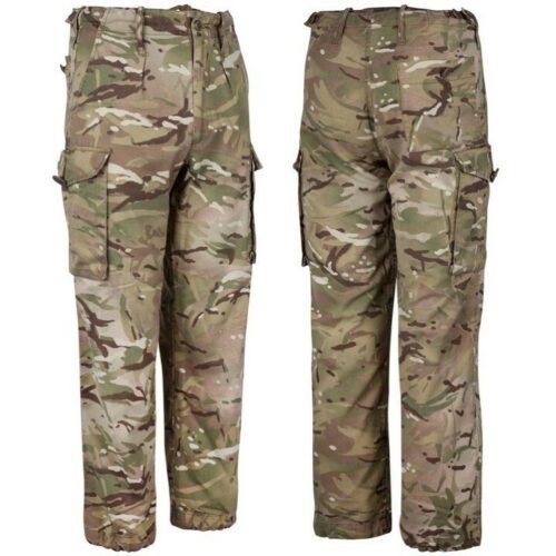 BRITISH ARMY Combat Tropical Trousers MTP Camo Military Surplus Waist Grade 1 B6