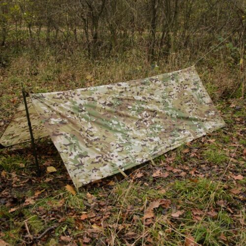 VIPER BASHA WATERPROOF SHELTER ARMY TARP SHEET TENT WILD CAMPING BIVI MTP VCAM