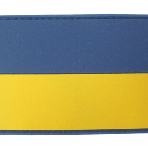 Ukraine Flag Patch 3D Hook & Loop Ukrainian PVC Badge ARMY Morale ZELENSKYY