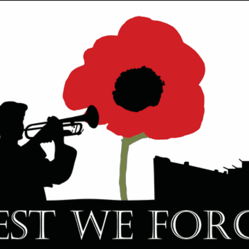 MILITARY BRITISH NAVY LEST WE FORGET FLAG 5x3ft 3x2ft REMEMBRANCE DAY SUPPORT