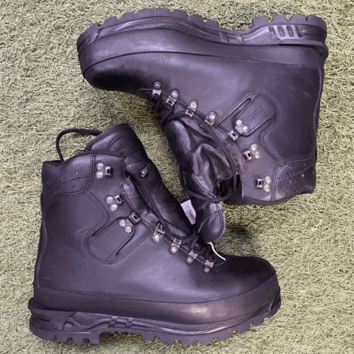 Military  Meindl/Bund Black Boots Waterproof Mens Combat  Para Mountain Boot