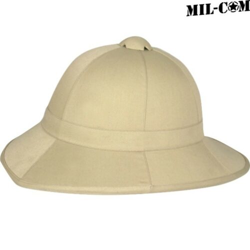 MIL-COM SAND WOLSELEY PITH WW1 HELMET BRITISH ARMY RE-ENACTMENT REPLICA HAT