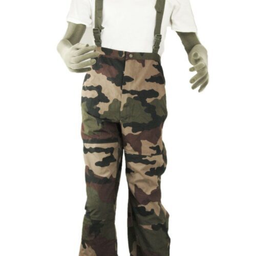 French Military GORETEX TROUSERS WATERPROOF Army LIGHTWEIGHT BIB BRACE FISHING