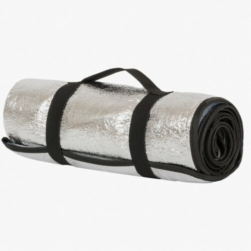 Highlander Reflective Camping Roll Mat Foam Sleeping Thermal Travel Festival