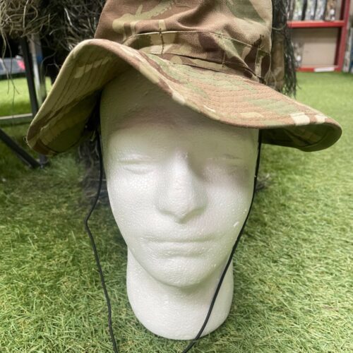 British Army Boonie Bush Hat Neck Shield 55cm Tropical Combat MTP Camo BRAND NEW