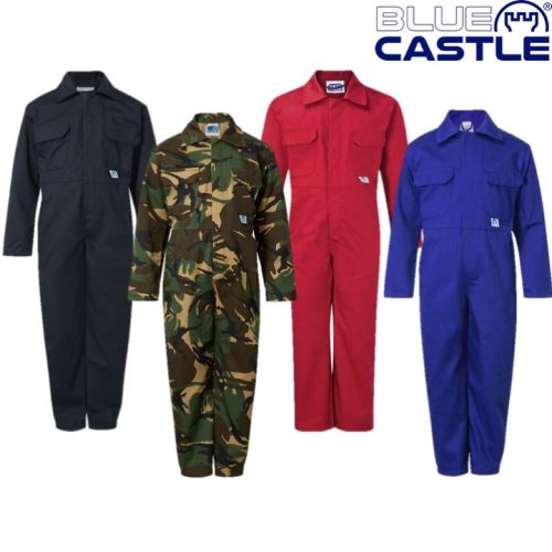 Kids Coveralls AGE 1-14 YEARS BOILERSUIT Boys Girls Farm Overalls Army Camo