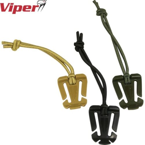 VIPER TACTICAL MOLLE BUNGEE RETAINER X2 PACK WEBBING RUCKSACK KIT FASTENER ARMY