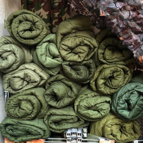 British Army Arctic Sleeping Bag -10 1/2 Zip Cold Weather Camping Issued Surplus