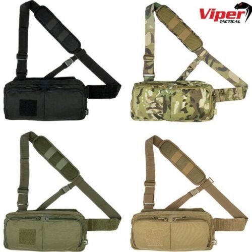 VIPER TACTICAL VX BUCKLE UP SLING PACK SHOULDER MAN BAG 5L CAMO AIRSOFT ARMY