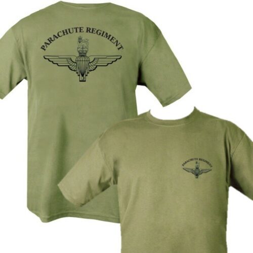 British Army Para T-shirt Mens S-2XL Parachute Regiment Paratrooper Airborne Reg