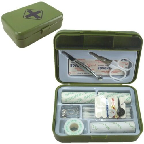 Lightweight ARMY CADET FIRST AID KIT CASE SURVIVAL HIKING EMERGENCY Fieldcraft