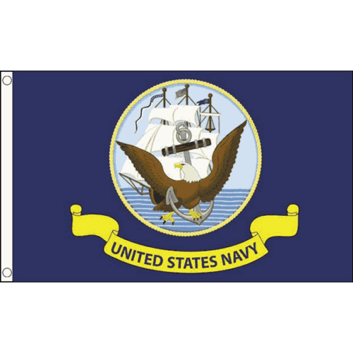 LARGE 5FT X 3FT United States Navy Flag USA US American Military Sign