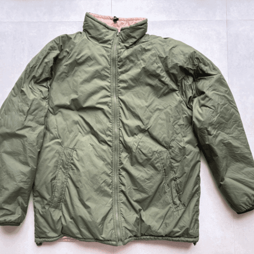 British Army Thermal Reversible Jacket Size Large GREEN/SAND Genuine Surplus