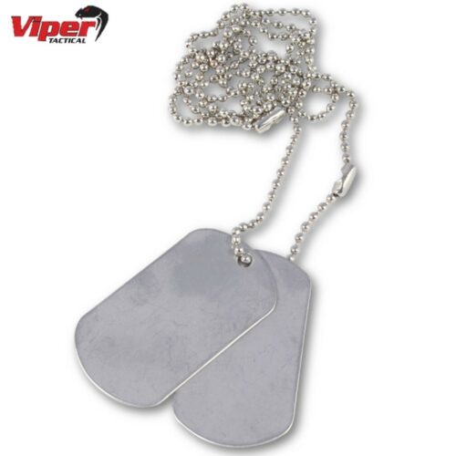 VIPER US-STYLE MILITARY DOG TAGS MENS TAG NECKLACE BOYS FANCY DRESS COSTUME