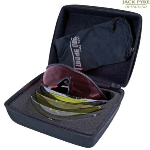 JACK PYKE PRO SPORT GP SHOOTING GLASSES PROTECTIVE AIRSOFT HUNTING CLAY PIGEON