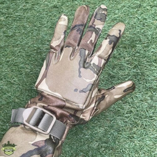 BRITISH ARMY WARM WEATHER MTP LEATHER COMBAT GLOVES SURPLUS CADET FISHING (B7)