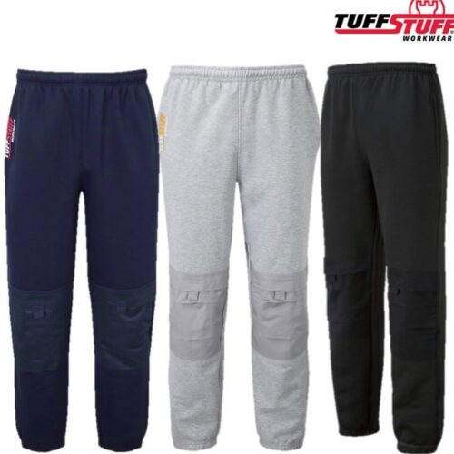 TUFFSTUFF COMFORT WORK PANTS MENS S-2XL WORKWEAR TROUSERS JOGGERS JOGGING