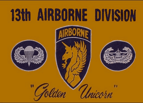 LARGE 5FT X 3FT US Army Flag 13th Airborne USA American Military United States