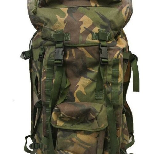 British Army DPM Camo Bergen Long Back PLCE Rucksack Camouflage Issued Grade 2