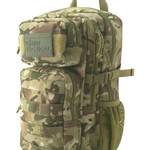 Kids Junior Molle Assault Pack Army Cadet Rucksack Boys Camo School Bag Backpack