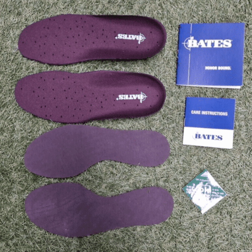 BRITISH ARMY BATES REPLACEMENT INSOLE AND BOTTOM PADDING Size 4 Surplus (B7)
