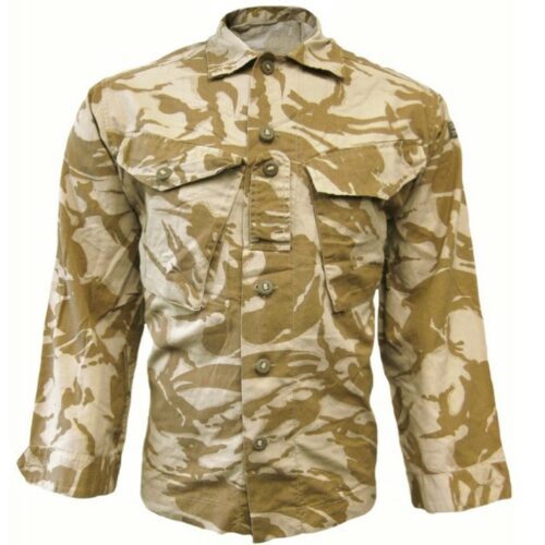 BRITISH ARMY SURPLUS DESERT COMBAT SHIRT 95 STYLE LIGHTWEIGHT JACKET TACTICAL
