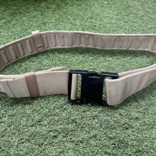 British Army Desert PLCE Belt Size Large Combat Webbing ISSUED SURPLUS B10