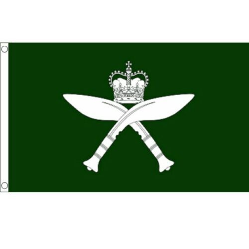 BRITISH Army Royal Gurkhas FLAG 5x3ft 3x2ft Military FABRIC Banner SIGN