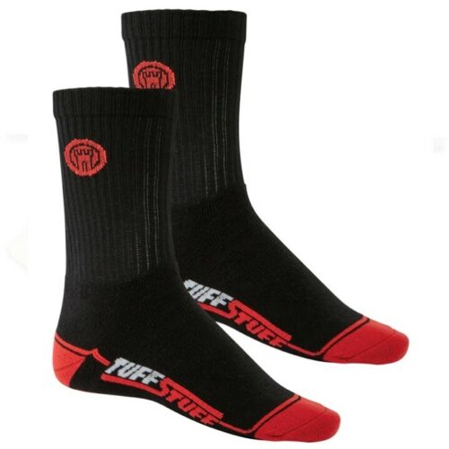 TUFF STUFF EXTREME SOCKS x12 REINFORCED CUSHIONED ARCH SUPPORT WORKWEAR SOCKS