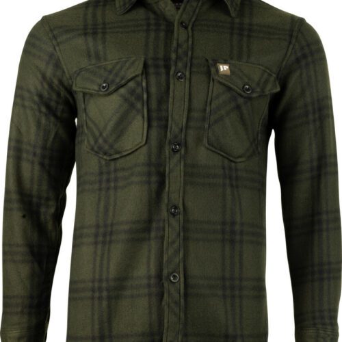 JACK PYKE Polar Fleece Shirt MENS S-3XL HUNTING SHOOTING Country Green Check