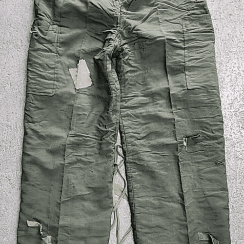 BRITISH ARMY ISSUED GREEN NBC TROUSERS MEDIUM GRADE 2 CADET (B2)