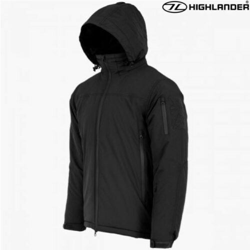 HIGHLANDER STRYKER WATERPROOF WINTER BLACK JACKET MENS S-2XL PADDED COAT