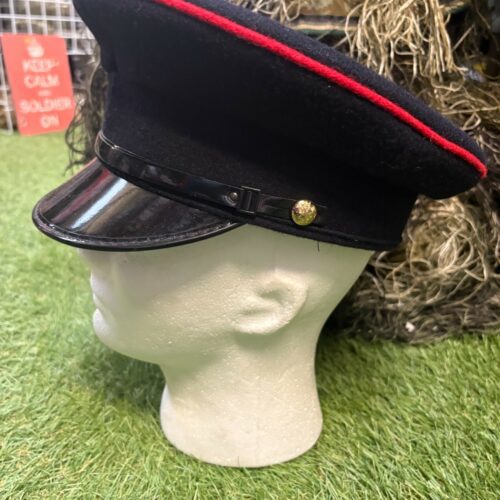 British Army Peak Cap Hat 58cm No1 No2 Dress Uniform ISSUED SURPLUS