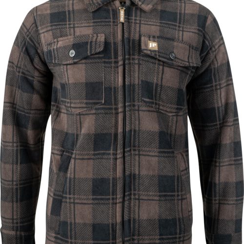 JACK PYKE Tundra FLEECE SHIRT Mens Brown Check Top HUNTING SHOOTING WORKWEAR
