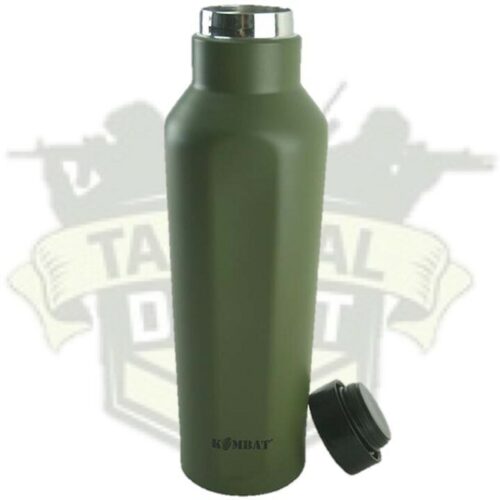 Thermal Stainless Steel Water Bottle Insulated Sport Gym Drinks ARMY GREEN 500ml