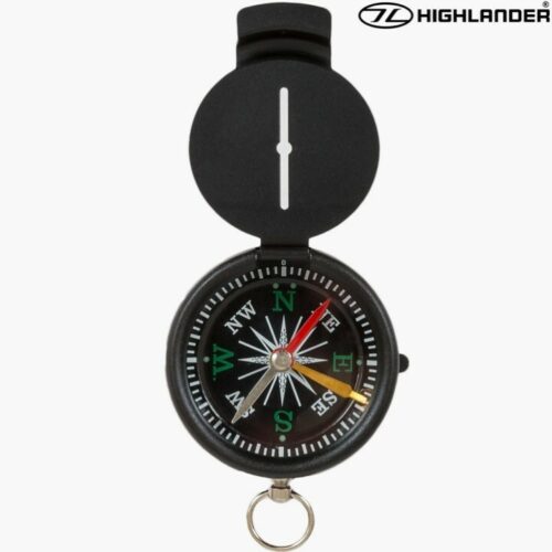 Highlander Deluxe Pocket Map Compass Degrees SCALE ORIENTEERING CADET SURVIVAL