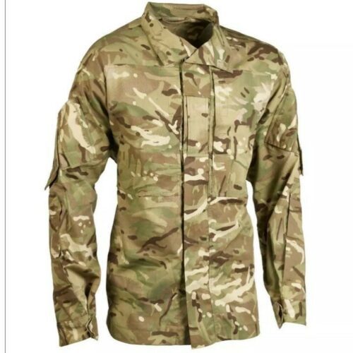 British Army Combat Jacket 2 Warm Weather Shirt MTP Camo PCS Surplus Uniform