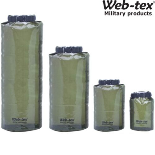 WEB-TEX ULTRA LIGHTWEIGHT DRY SACK WATERPROOF RUCKSACK LINER DRYBAG ARMY HIKING