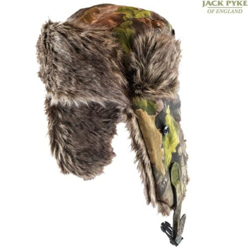 JACK PYKE TUNDRA HAT MENS TRAPPER WINTER HEADWEAR HUNTING EVO CAMOUFLAGE