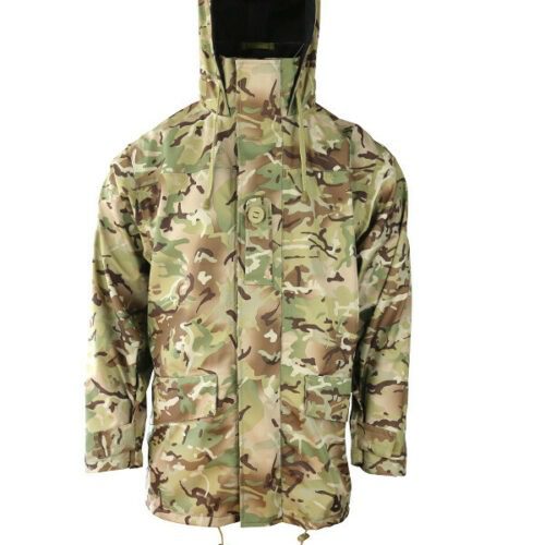 ARMY MOD KOM-TEX WATERPROOF SMOCK JACKET | XS-3XL RANK SLIDE CADET BTP MTP CAMO